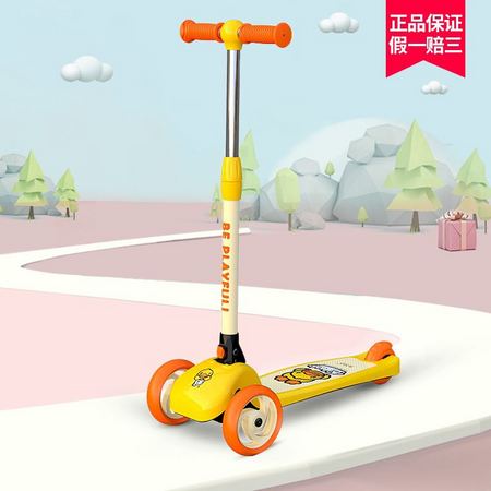 宝藏新品牌：luddy 乐的 儿童小黄鸭滑板