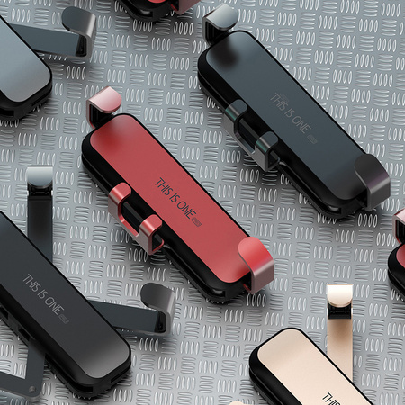 E道准 车载手机架 卡扣式