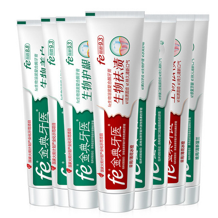 fe 金典牙医 金典牙膏上市纪念版套装 420g+赠同款套装
