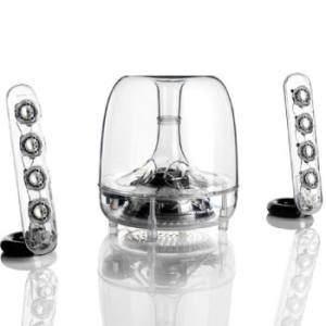 限地区： Harman Kardon 哈曼卡顿 SoundSticks III 水晶3代 多媒体音箱