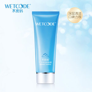 WETCODE 水密码 冰川矿泉洁肤晶露100g（赠 同款洁肤晶露100g） *6件