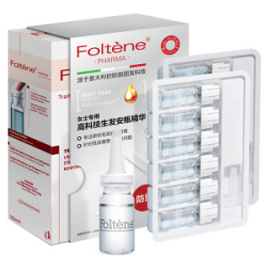 Foltene 丰添 抑制落发精华液 女用（100ml+赠 洗发水10ml*3+护发素10ml*3） *3件