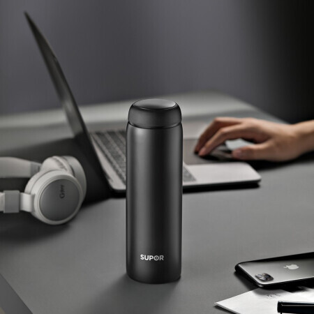 暖爱季：SUPOR 苏泊尔 KC45FP10 不锈钢保温杯 450ml