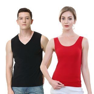 绒锦绣 2232 男女款保暖背心