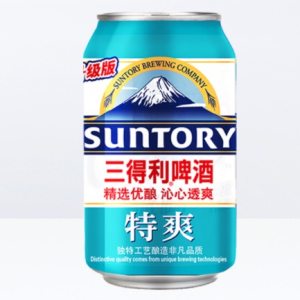 日本 三得利啤酒 特爽 330ml*24罐