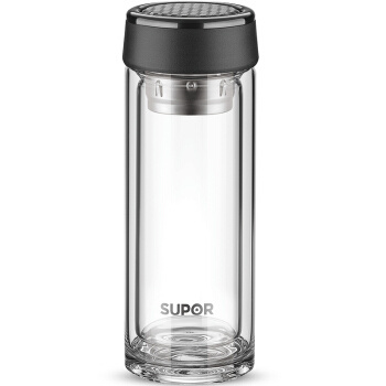 SUPOR 苏泊尔 KC33CM1系列 双层玻璃杯 380ml