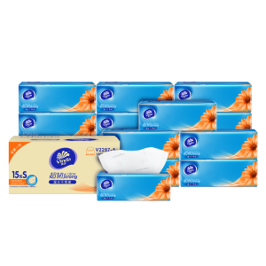 维达 超韧软抽纸巾 共100抽*30包整箱 拍2件49.9元包邮 全年低价