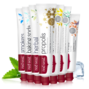 新西兰国民牙膏 红印 天然无氟温和牙膏 100g*3支 29元抢先价