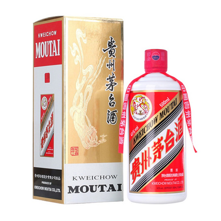 88VIP：MOUTAI 茅台 飞天 43度 口感酱香型 500ml