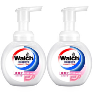 Walch 威露士 泡沫抑菌洗手液 225ml*2瓶 *2件