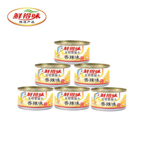 菲律宾原装进口 鲜得味 香辣味深海金枪鱼罐头 180g*6罐 69元包邮