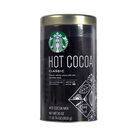 STARBUCKS 星巴克 经典速溶可可粉 850g