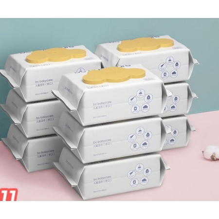 BabyCare 婴儿手口湿巾 80抽*9包