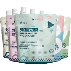 果遇茶 网红爆摇奶茶*3支+爆摇茶*2支 19.8元抢先价