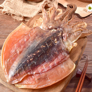 食锦霖 东海野生大号墨鱼干 500g 2只 九成干无添加