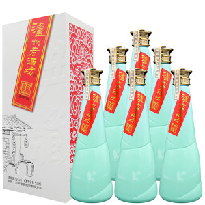 泸州老酒坊 典藏 52度浓香型白酒 500ml*6瓶
