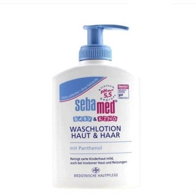 sebamed 施巴 婴幼儿宝宝沐浴洗发二合一 200ml *2件