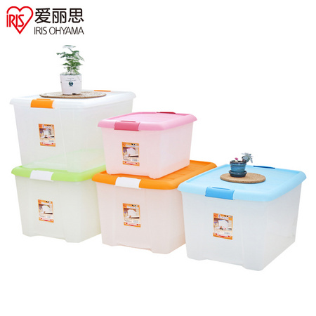 聚划算百亿补贴：IRIS 爱丽思 TB-43 透明整理箱3只装28L