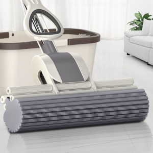 好贤惠 免手洗海绵滚轮拖把 9.9元包邮