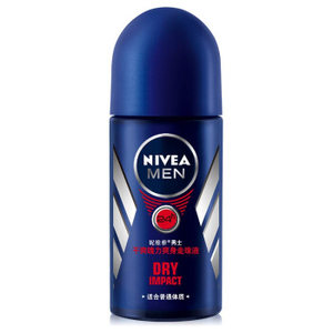 NIVEA 妮维雅 男士干爽魄力爽身走珠液 50ml *4件