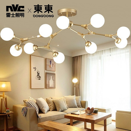 DongDong 雷士照明 星梦吊灯 10头 50W