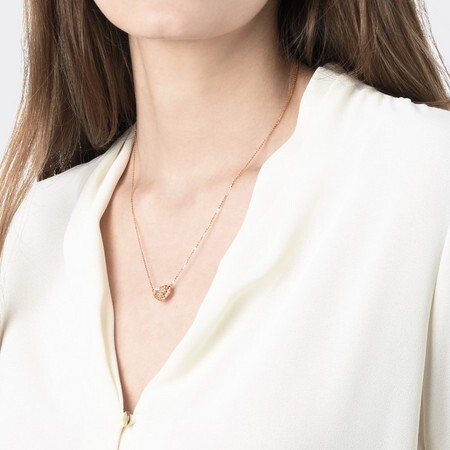 Chow Sang Sang 周生生 90365N 女士心型彩金项链