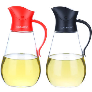 乐扣乐扣 自动开合 不挂油玻璃油壶 550ml 5.3万4.9分好评