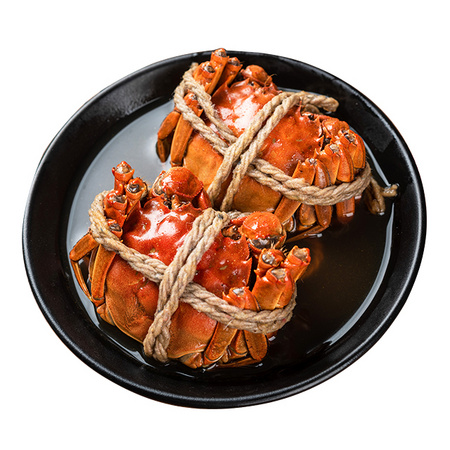 秋卡 鲜活大闸蟹 河蟹 666g*10只