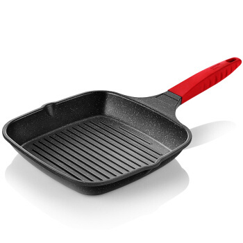 COOKER KING 炊大皇 J24E 平底锅不粘锅 24cm 黑色 *3件