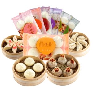 扬州特色早餐 冶春 松子烧麦/鲜肉包/三丁包 300g/袋 6只 84元包邮