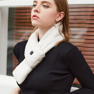 美的 科技远红外电热围巾 55度热敷保暖可水洗