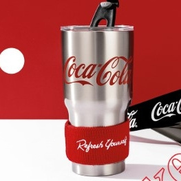 MINISO 名创优品 可口可乐系列 不锈钢保温杯 850ml