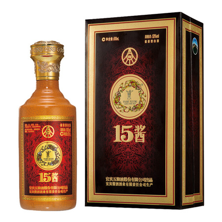 五粮液 股份53度15酱（50版）顶级款 500ml