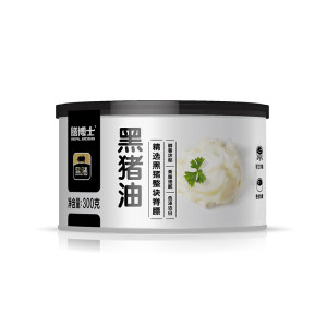 国家重点龙头企业 膳博士 食用黑猪油 300g