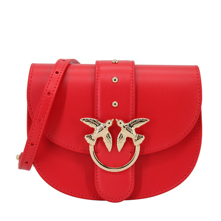 88VIP：Pinko 品高 1P21KQ Y5FF 牛皮马鞍包