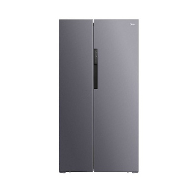 聚划算百亿补贴：Midea 美的 BCD-606WKPZM(E) 对开门冰箱 606L 银色