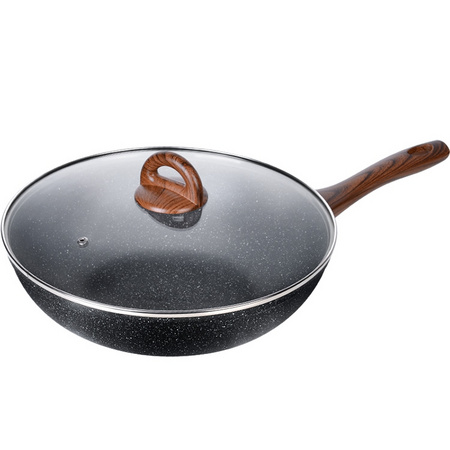 LOCK&LOCK 乐扣乐扣 麦饭石色不粘锅 30cm