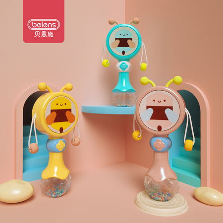 beiens 贝恩施 婴儿拨浪鼓音乐手摇铃