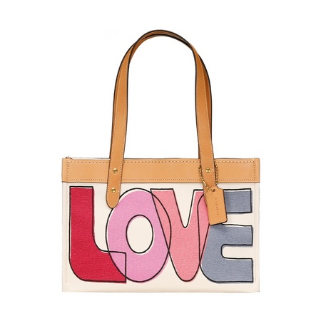 88VIP：COACH 蔻驰 89231 女士Love 字母托特包