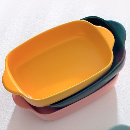 芸土堂 陶瓷焗饭盘 4.5*23*14cm