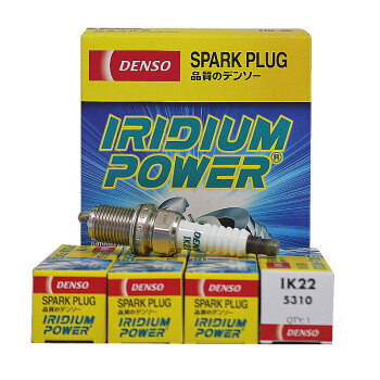 京东PLUS会员：DENSO 电装 IK22 铱金火花塞 4支装 大众奥迪车型专用