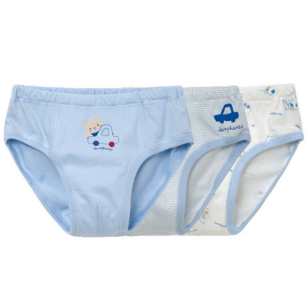 聚划算百亿补贴：Les enphants 丽婴房 儿童三角内裤 3条装