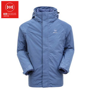 清仓 地球科学家 男羽绒内胆三合一冲锋衣 防水透湿5千 515元抢先价