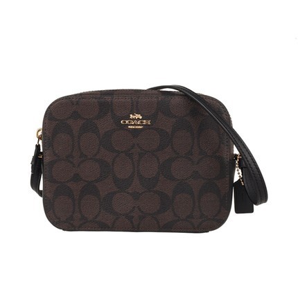 88VIP：COACH 蔻驰 91677 女包PVC印花单肩斜挎包