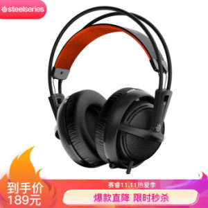 赛睿 (SteelSeries) 西伯利亚 200 黑色 西伯利亚经典 游戏耳机
