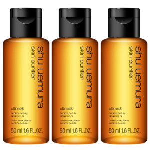 shu uemura 植村秀 琥珀臻萃洁颜油 50ml*3件装 *3件