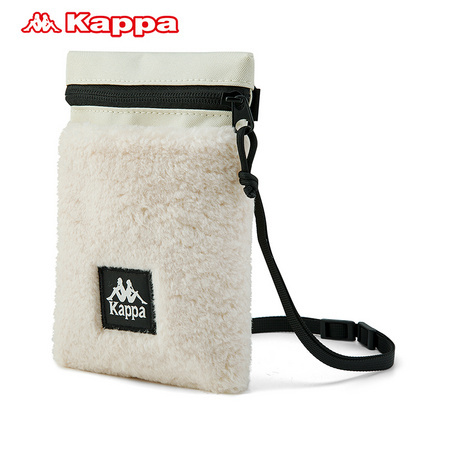 Kappa 卡帕 K0AZ8BX61 男女款泰迪绒斜挎包