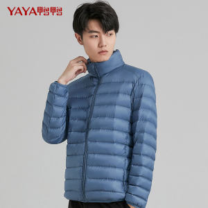 鸭鸭 男士保暖短款羽绒服 90%含绒量