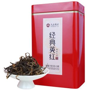 八百秀才 一级浓香型 英德红茶 英红九号 78g 体验装