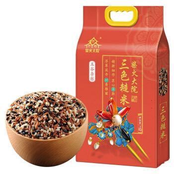 柴火大院 三色糙米 2kg *9件